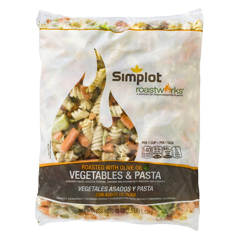 Simplot Roastworks® PASTA ROTINI WITH VEGETABLES ROASTED