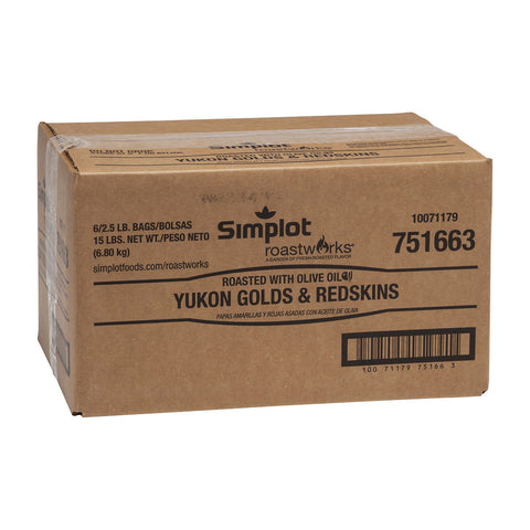 Simplot Roastworks® POTATO ROASTED YUKON GOLDS & REDSKINS