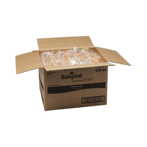 Simplot SeasonedCrisp Savory Loops French Fry, 5 Pound -- 6 per case
