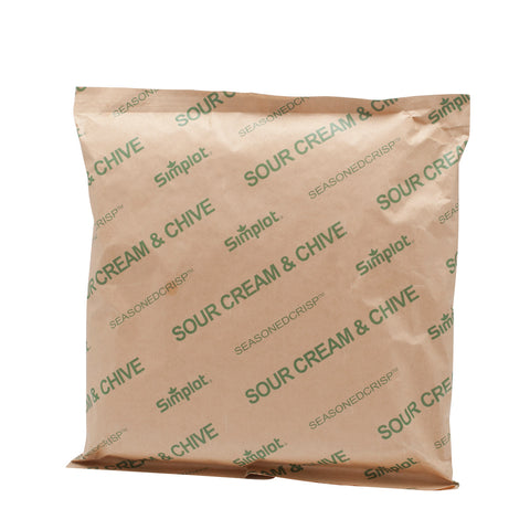 Simplot Seasonedcrisp Sour Cream and Chive 10 Cut Wedge French Fry, 5 Pound -- 6 per case.