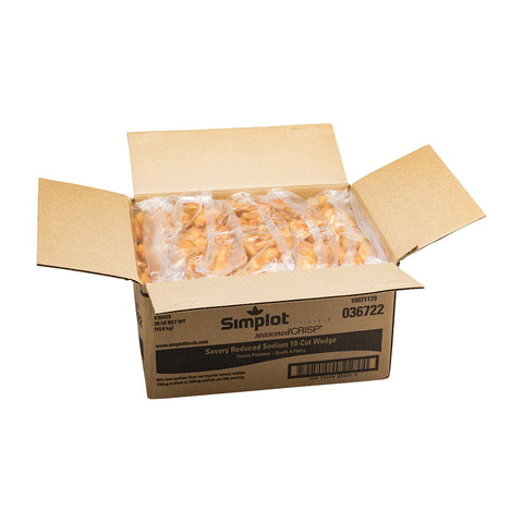 Simplot SeasonedCrisp® POTATO FRIES 10-CUT WEDGE LESSODIUM®