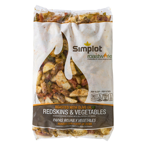 Simplot Roastworks® POTATO REDSKIN FLAME-ROASTED & VEGETABLES