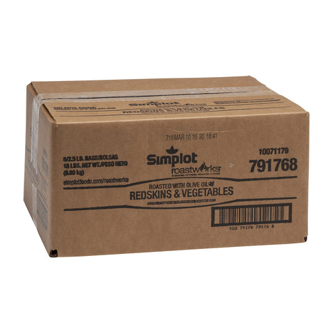 Simplot Roastworks® POTATO REDSKIN FLAME-ROASTED & VEGETABLES