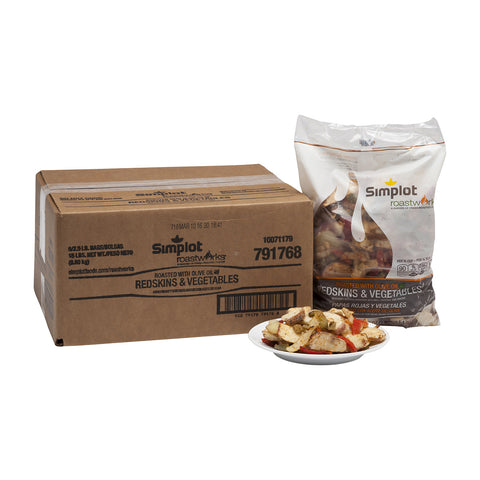 Simplot Roastworks® POTATO REDSKIN FLAME-ROASTED & VEGETABLES
