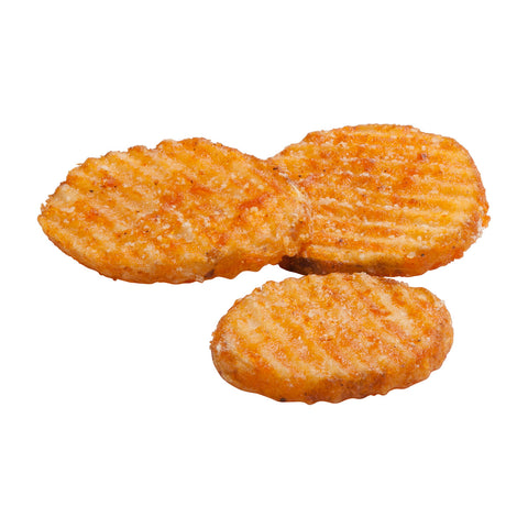 Simplot SeasonedCrisp JR Buffalo Slice French Fry, 4 Pound -- 6 per case.