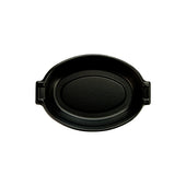 Plate Foam Laminated Black 8 Oz