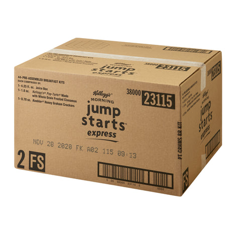 Breakfast Kit Morning Jump Starts™ Poptart Whole Grain Cinnamon Graham