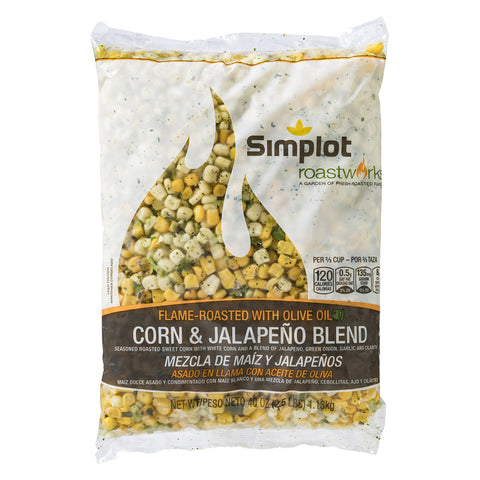 Simplot Roastworks® VEGETABLE BLEND CORN ROASTED & JALAPENO