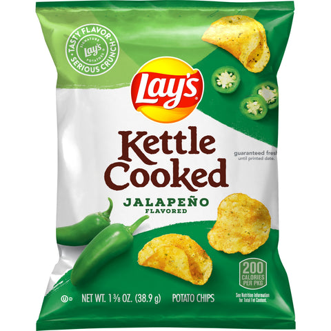 Frito-Lay® CHIP POTATO VARIETY PACK LAY'S® KETTLE 40% LESS FAT MIX LARGE SINGLE SERVE