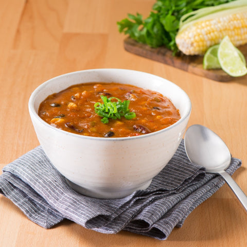 Campbells Frozen Condensed Mexicali Tortilla Soup - 4 lb. tray, 3 per case