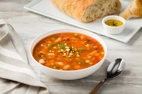 Campbells Reduced Sodium Vegan Vegetable Soup, 4 Pound -- 4 per case