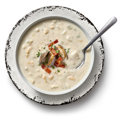 Campbell Signature Frozen New England Clam Chowder Soup, 4 Pound -- 4 per case