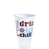 Conex ProMotions® CUP POLYPROPYLENE PEDESTAL COLD CUP - ICY CHILL™ 32 OZ
