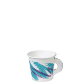 Solo Jazz® CUP PAPER HOT SINGLE POLY W/ HANDLE 4 OZ