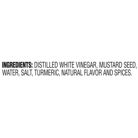 Heinz Yellow Mustard, 14 Ounce -- 12 per case.