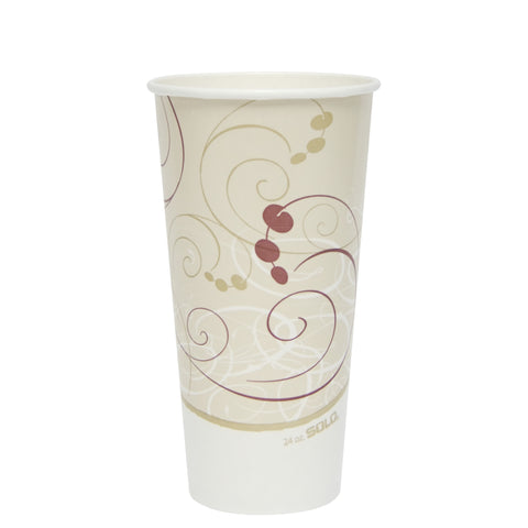 Solo Symphony® CUP PAPER COLD DOUBLE SIDED POLY 24 OZ