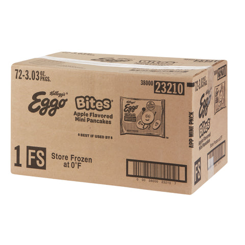 Eggo® PANCAKE MINI APPLE FLAVORED WHOLE GRAIN IW