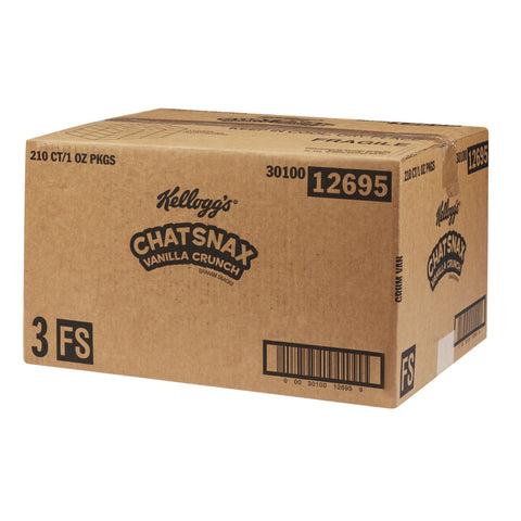 Kelloggs Chat Snax Vanilla Crunch Graham Crackers, 1 Ounce -- 210 per case