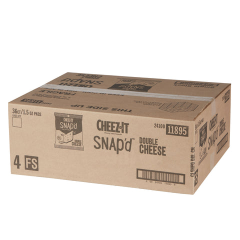 Cheez-It CRACKER CHEEZ-IT DOUBLE CHEESE SNAP'D
