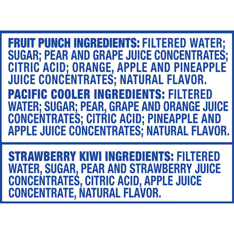 Caprisun Soft Drink Ready To Drink Variety Pack, 1 pouch -- 40 pouch per case.