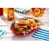 Beef Patties Flame Broiled Soy Added Char Mark Fc 2.1 Oz 9220