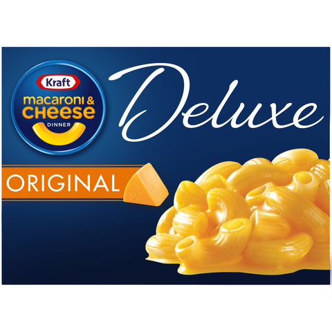 Kraft Macaroni Deluxe & Cheese Dinner Entree, 14 Ounce -- 24 Case