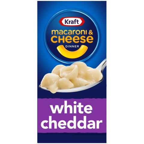 Kraft MACARONI & CHEESE WHITE CHEDDAR 468991