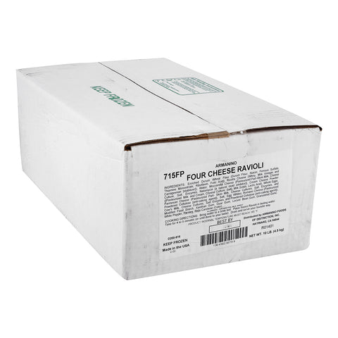 Armanino RAVIOLI SQUARE COOKED FZN .5 OZ