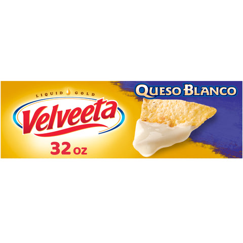 Kraft Velveeta Queso Blanco Cheese, 32 Ounce -- 12 per case.
