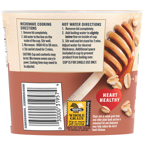 Quaker® OATMEAL INSTANT HONEY & ALMOND