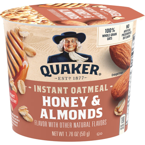 Quaker® OATMEAL INSTANT HONEY & ALMOND