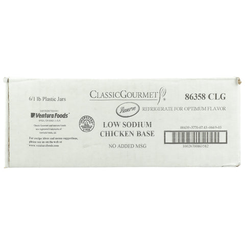Ventura Foods Classic Gourmet Real Chicken Base, 1 Pound -- 6 per case.