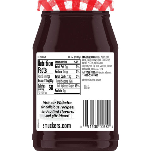 Smucker's® JAM RED PLUM