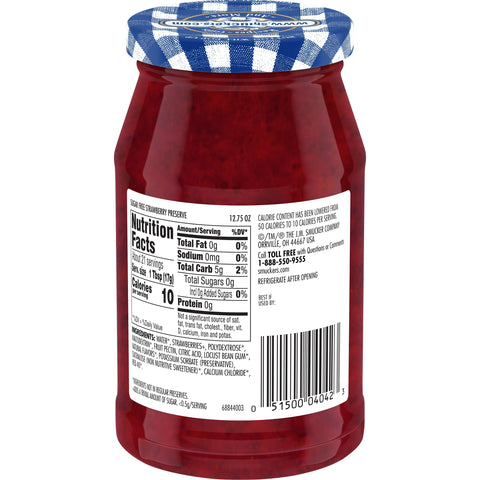 Jam Strawberry Sugar Free