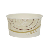 Solo Symphony® CONTAINER PAPER FOOD SINGLE SIDED POLY 6 OZ