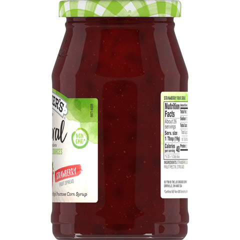 Smucker's® SPREAD STRAWBERRY NATURAL