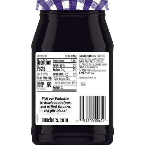 Smucker's® JELLY BLACKBERRY