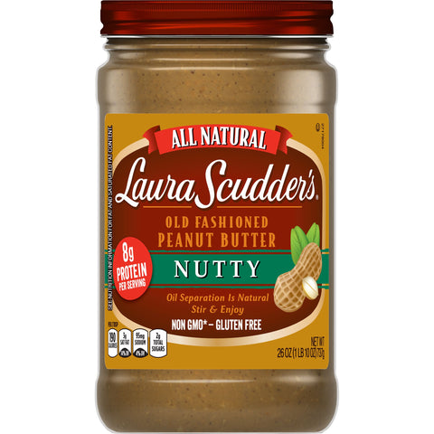 Laura Scudder's® PEANUT BUTTER CRUNCHY NATURAL