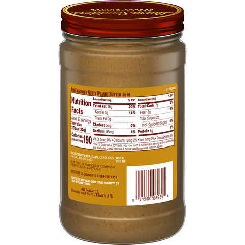 Laura Scudder's® PEANUT BUTTER CRUNCHY NATURAL