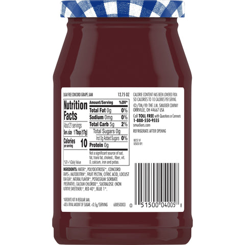 Jam Grape Sugar Free W/ Splenda