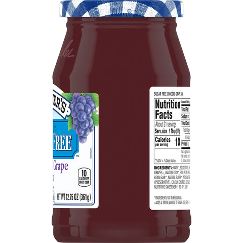 Jam Grape Sugar Free W/ Splenda