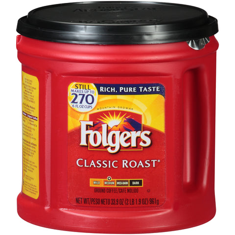 Folgers® COFFEE CLASSIC ROAST CAN