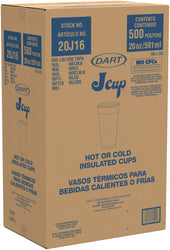Cup Foam White 20 Oz
