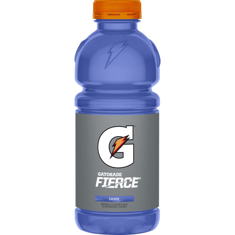 Gatorade DRINK FIERCE GRAPE WIDEMOUTH PLASTIC BOTTLE