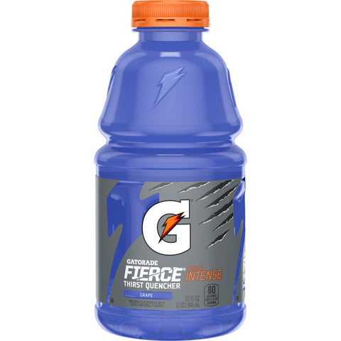 Gatorade DRINK GATORADE FIERCE GRAPE PLASTIC BOTTLE
