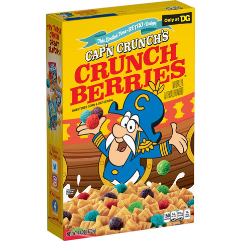 Cap'n Crunch CEREAL CAP'N CRUNCH BERRYS