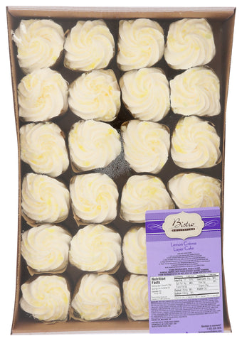 Bistro Collection CAKE LAYER LEMON CREAM INDIVIDUAL