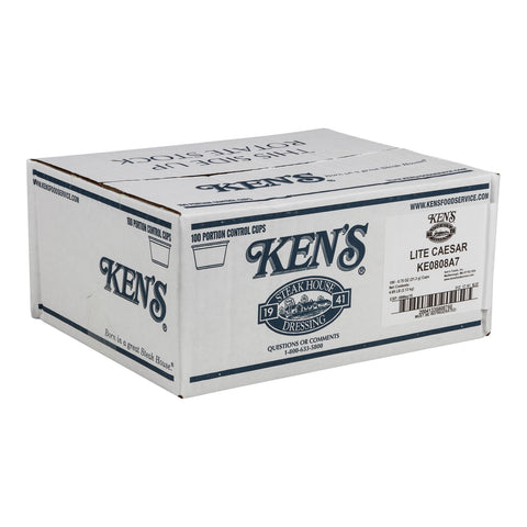 Ken's Foods DRESSING CAESAR LITE SINGLE SERVE CUP REFRIGERATED