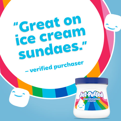 Jet-Puffed Marshmallow Creme - 7 oz. container, 6 per case