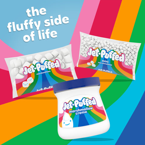 Jet-Puffed Marshmallow Creme - 7 oz. container, 6 per case